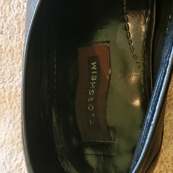 Florsheim Black Leather Slip On Loafer Shoes Men's 10 1/2 3E - Picture 5 of 5